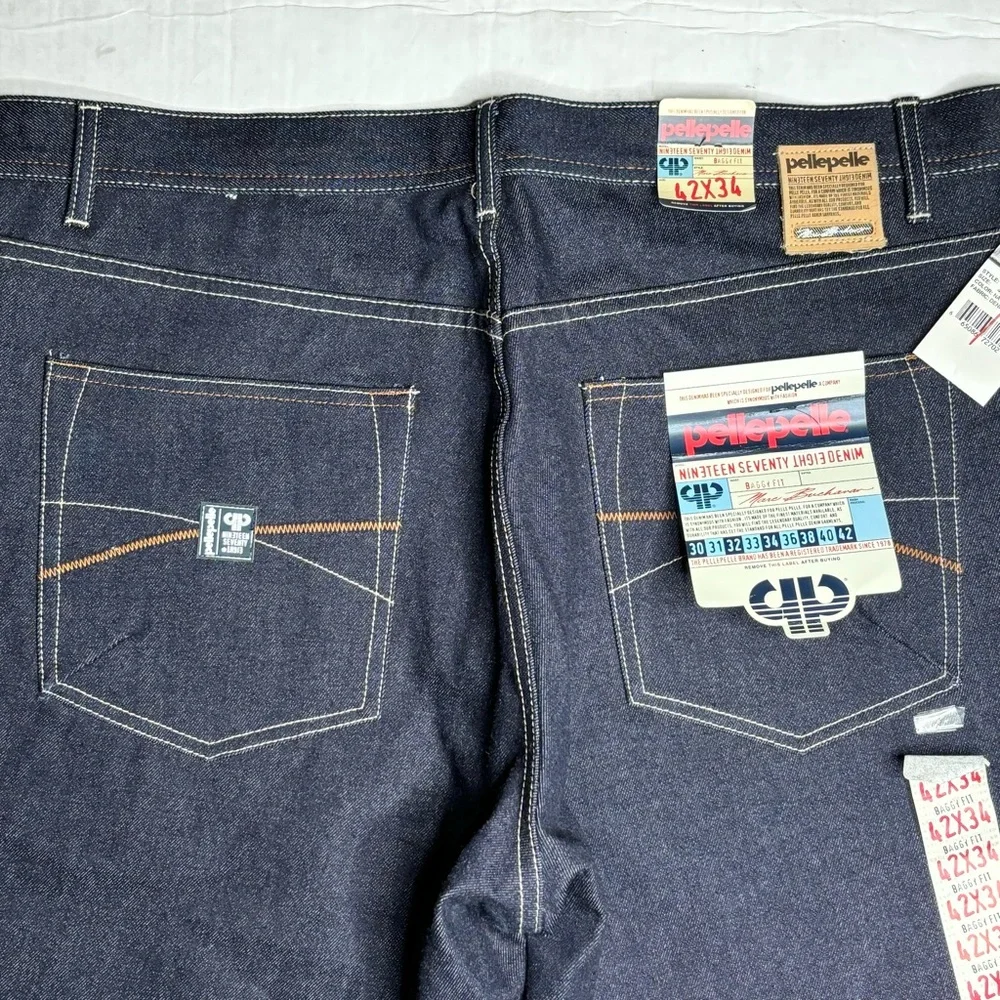 Vintage Y2K Pelle Pelle Nineteen Seventy Eight Denim Marc Buchanan Baggy Fit